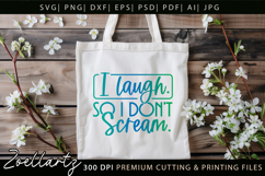 Funny Mental Health SVG Sarcastic Anxiety T-shirt Mug Design Product Image 5
