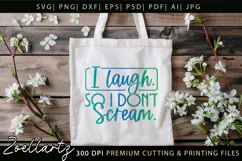 Funny Mental Health SVG Sarcastic Anxiety T-shirt Mug Design Product Image 5