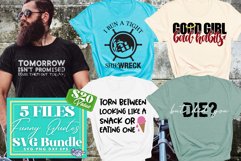 Sarcastic Bundle, Sassy Funny Bundle Of Mom Quotes Svg Files Product Image 1