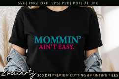 Funny Mom Life SVG for Cricut Mothers Day T-shirt Mug Design Product Image 2