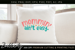 Funny Mom Life SVG for Cricut Mothers Day T-shirt Mug Design Product Image 2