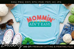 Funny Mom Life SVG for Cricut Mothers Day T-shirt Mug Design Product Image 5