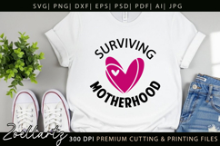 Funny Mom Life SVG for Cricut Mothers Day T-shirt Mug Design Product Image 7