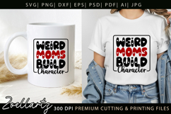 Funny Mom Life SVG for Cricut Mothers Day T-shirt Mug Design Product Image 3