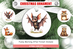 Morning After Animals Ornament Product Image 1