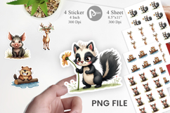 Morning After Animals Sticker Product Image 1