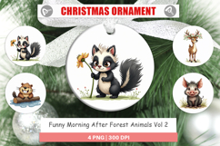 Morning After Animals Ornament Product Image 1
