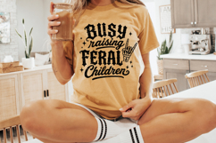 Funny mom shirt design in layered black lettering with rock-inspired aesthetic, ideal for Cricut projects, sublimation, and handmade apparel.
