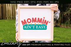 Funny Mom Life SVG for Cricut Mothers Day T-shirt Mug Design Product Image 4