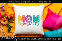 Funny Mom Life SVG for Cricut Mothers Day T-shirt Mug Design Product Image 4