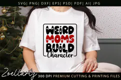 Funny Mom Life SVG for Cricut Mothers Day T-shirt Mug Design Product Image 1