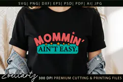 Funny Mom Life SVG for Cricut Mothers Day T-shirt Mug Design Product Image 1