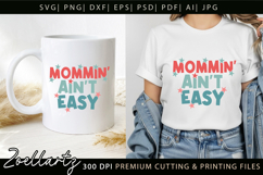 Funny Mom Life SVG for Cricut Mothers Day T-shirt Mug Design Product Image 4