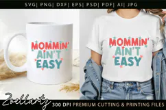 Funny Mom Life SVG for Cricut Mothers Day T-shirt Mug Design Product Image 4