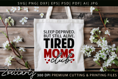 Mom Life SVG for Cricut Mama Mothers Day T-shirt Mug Design Product Image 6