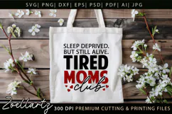 Mom Life SVG for Cricut Mama Mothers Day T-shirt Mug Design Product Image 6