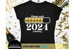 Download this New Years 2024 loading 2024 today for a good price. These New Years design are compatible with Cricut and Silhouette Cutting Machines.