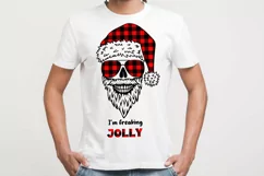 christmas svg quote I'm freaking jolly