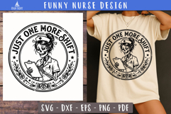 Funny Nurse SVG Bundle SVG PNG design Product Image 5