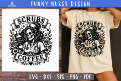 Funny Nurse SVG Bundle SVG PNG design Product Image 6