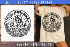 Funny Nurse SVG Bundle SVG PNG design Product Image 10