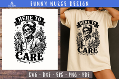 Funny Nurse SVG Bundle SVG PNG design Product Image 17