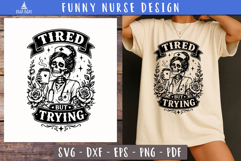 Funny Nurse SVG Bundle SVG PNG design Product Image 16
