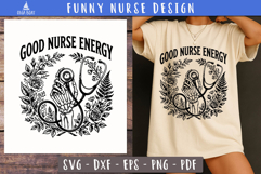 Funny Nurse SVG Bundle SVG PNG design Product Image 9