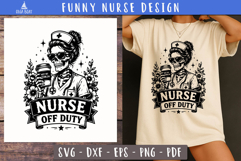 Funny Nurse SVG Bundle SVG PNG design Product Image 15