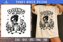 Funny Nurse SVG Bundle SVG PNG design Product Image 14