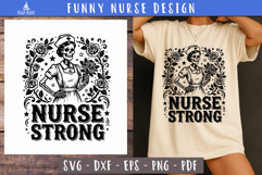 Funny Nurse SVG Bundle SVG PNG design Product Image 25