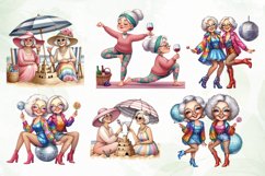 Funny Old Ladies Sublimation Clipart Product Image 4