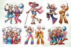 Funny Old Ladies Sublimation Clipart Product Image 3