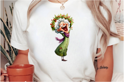 Funny Old Lady Christmas Sublimation Product Image 2