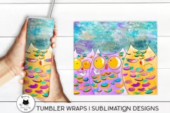tumbler with owl wrap