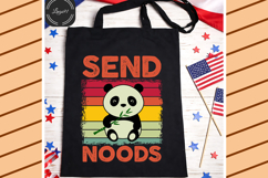 Funny Panda SVG Bundle - Retro Sunset Quotes Product Image 2