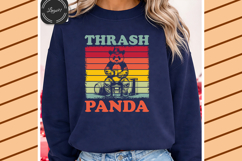 Funny Panda SVG Bundle - Retro Sunset Quotes Product Image 5