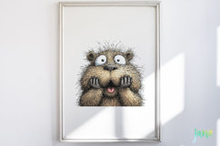 Funny Panic Animals Clipart Product Image 5