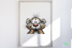 Funny Panic Animals Clipart Product Image 5