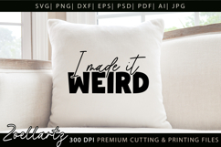 Funny Quote SVG UGH Funny Sarcastic T-shirt Mug Design Product Image 1