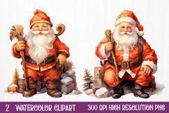 Funny Prehistoric Christmas Clipart Sublimation Product Image 1