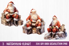 Funny Prehistoric Christmas Clipart Sublimation Product Image 1