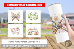 Funny Punny Garden Quotes Tumbler Product Image 1
