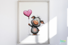 Funny Quirky Animals Valentine Product Image 2