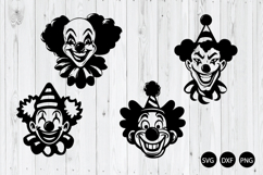 Funny Quirky Clown SVG, Cartoon Clown SVG Product Image 1