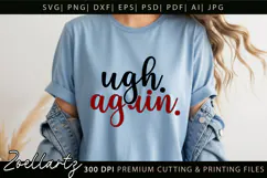 Funny Quote SVG PNG Sarcastic T-shirt Mug Design Sarcasm SVG Product Image 2