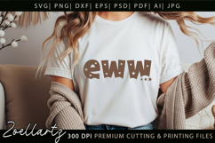 Funny Quote SVG UGH Funny Sarcastic T-shirt Mug Design Product Image 2