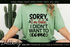 Funny Quote SVG PNG DXF EPS Funny Sarcastic SVG for Cricut Product Image 3