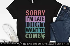 Funny Quote SVG PNG EPS DXF Sarcasm SVG Funny T-shirt Design Product Image 2