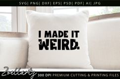 Funny Quote SVG UGH Funny Sarcastic T-shirt Mug Design Product Image 4